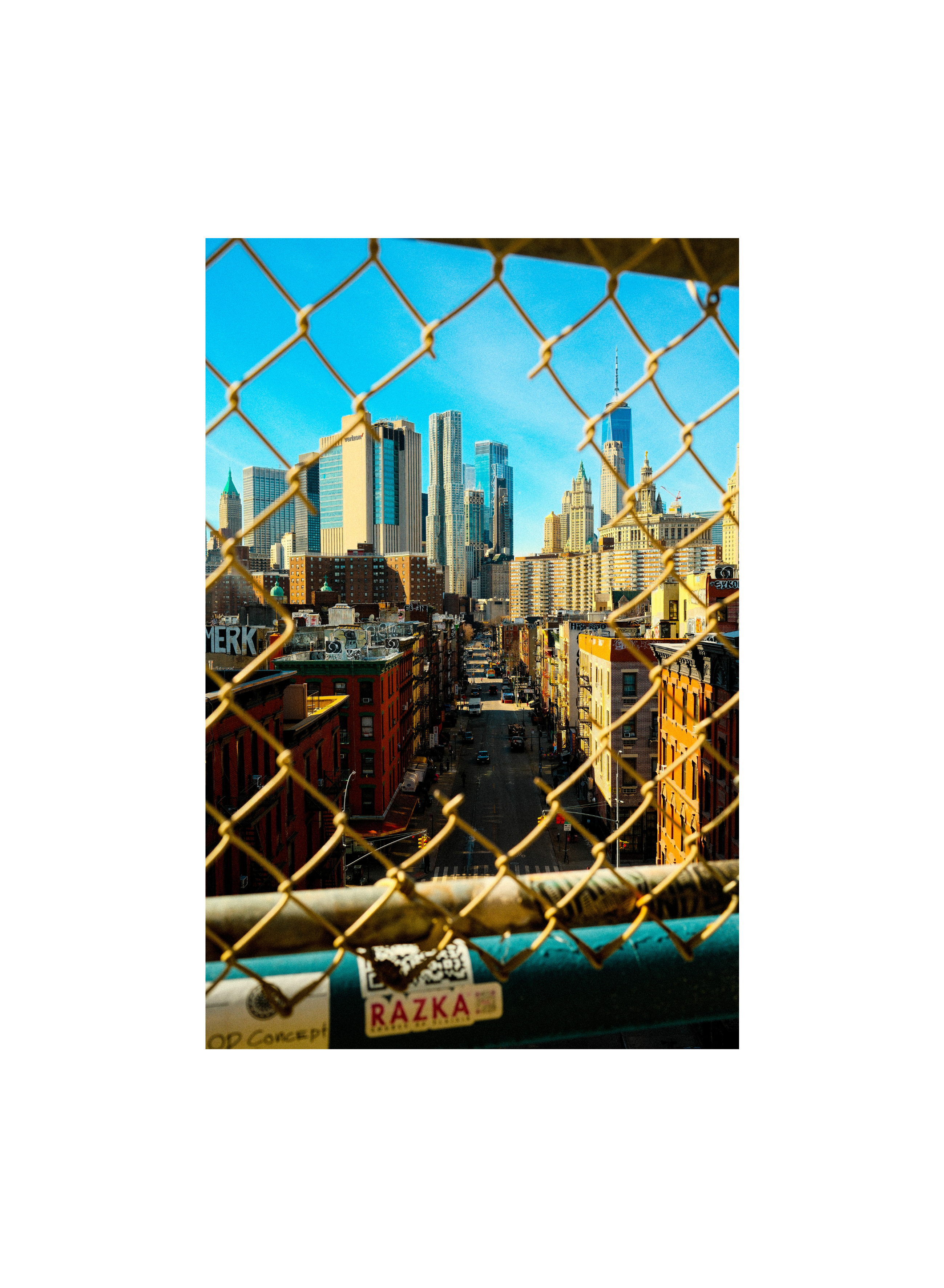 Madison Street NY (Frameless Edition)