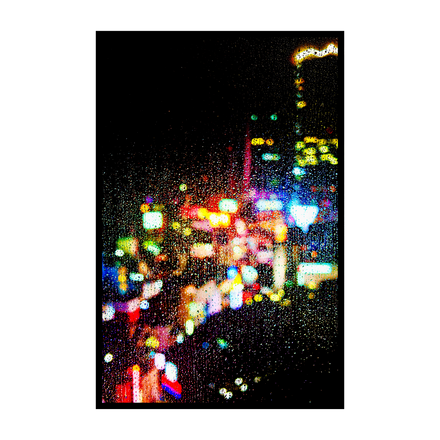 Raindrops (LED Leuchtbild Edition)