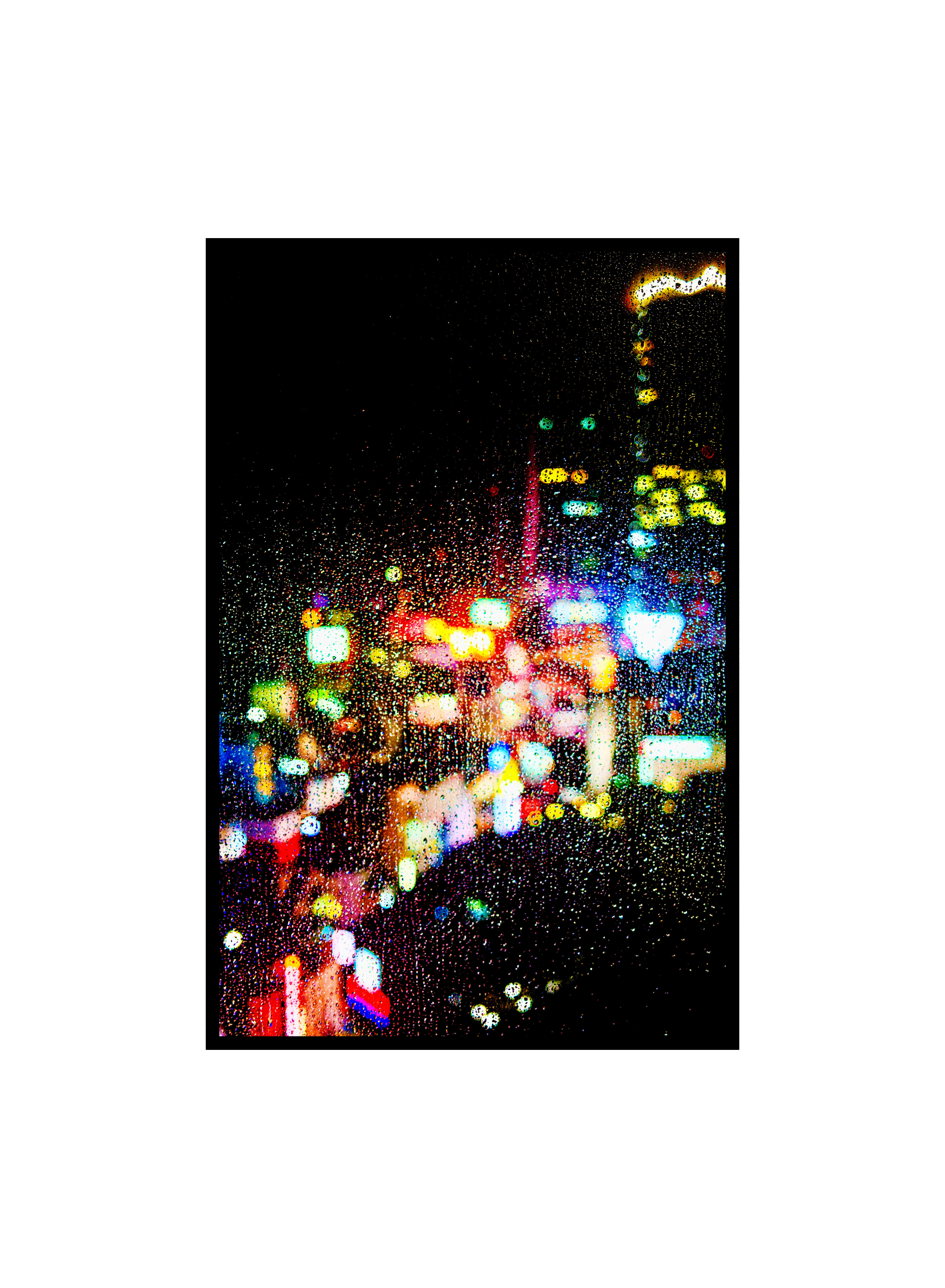 Raindrops (LED Leuchtbild Edition)