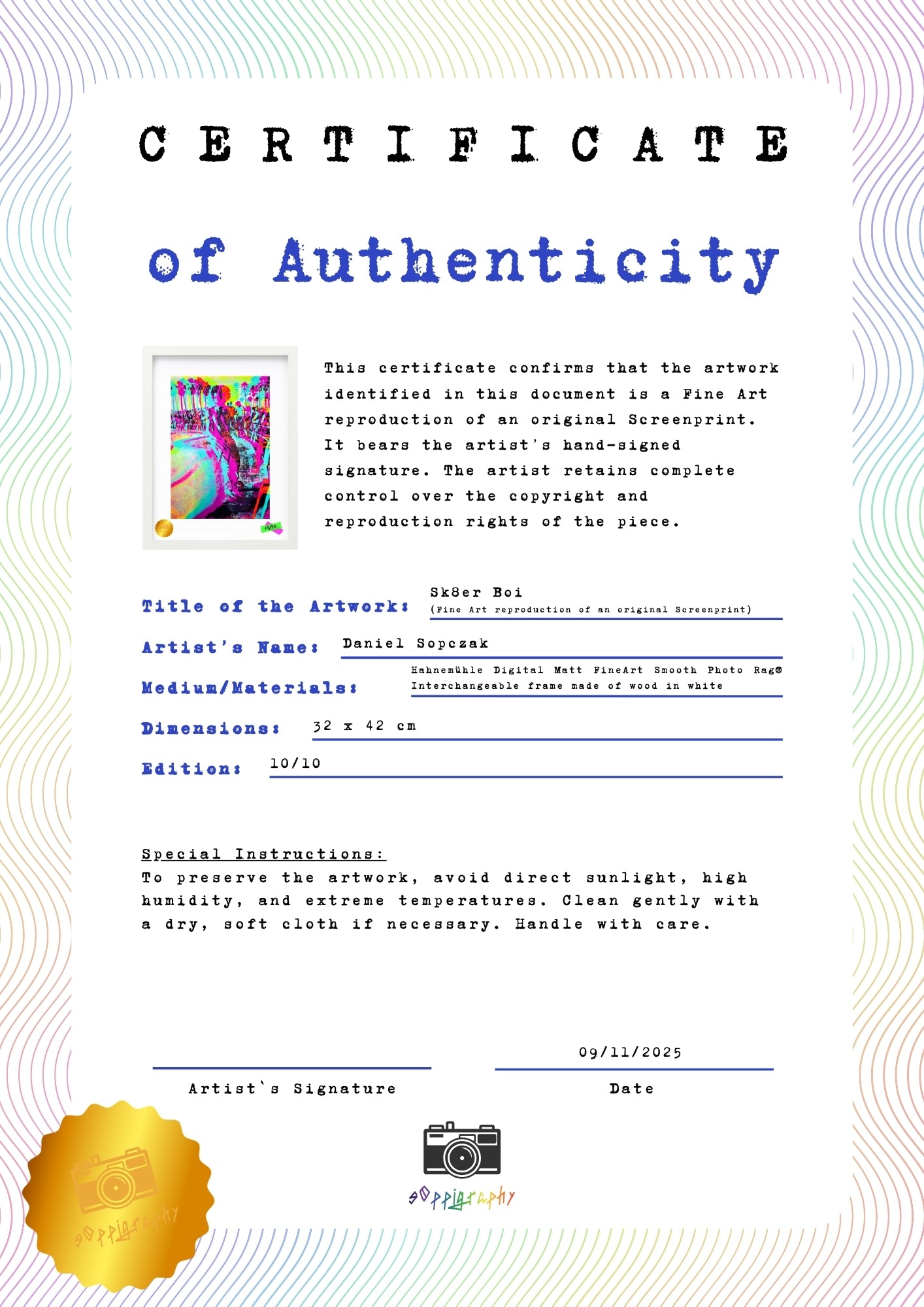 Sk8er Boi (Siebdruck Print Version)