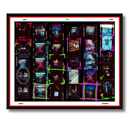 Contact Sheet Tokyo (Mixed Media)